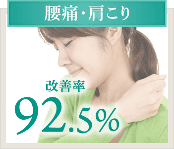 腰痛・肩こり